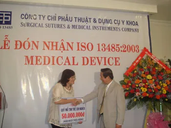 Công ty CPT nhận chứng chỉ chất lượng quốc tế ngành Y